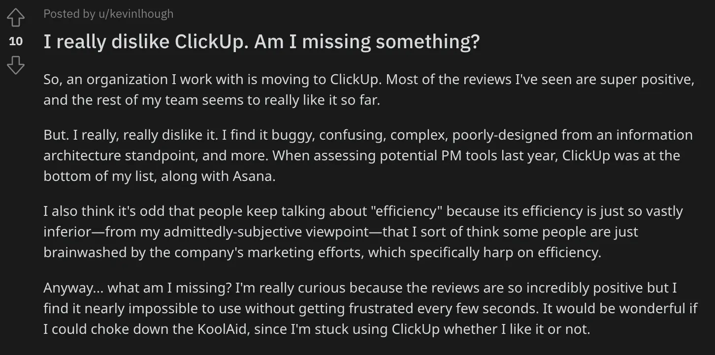 Motion vs Asana vs ClickUp vs Monday vs Notion Efficient App